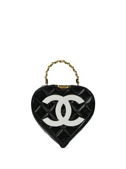 CHANEL Pre-Owned: Чёрная сумка 