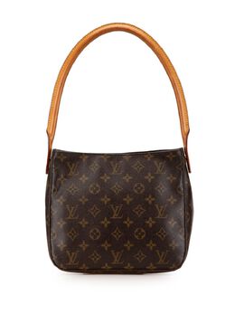 Louis Vuitton Pre-Owned: Коричневая сумка 