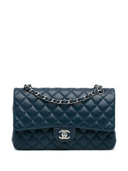 CHANEL Pre-Owned: Голубая сумка 