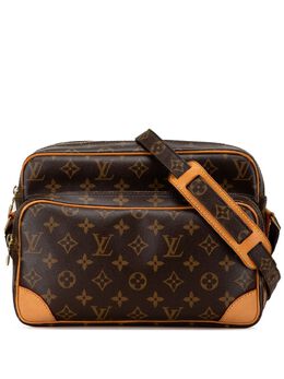 Louis Vuitton Pre-Owned: Коричневая сумка через плечо 