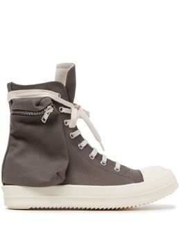 Rick Owens DRKSHDW: Коричневые ботинки  Cargo