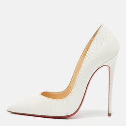 Christian Louboutin: Белые туфли  So Kate