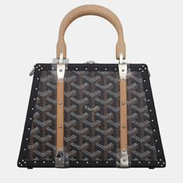 Goyard: Чёрная сумка 