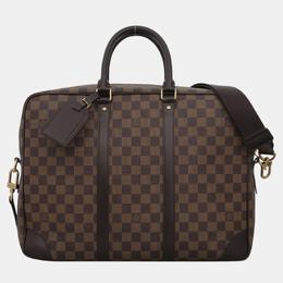 Louis Vuitton: Коричневый портфель 