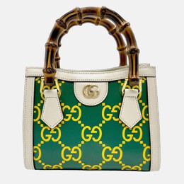 Gucci: Зелёная сумка 