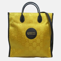 Gucci: Жёлтая сумка  Off The Grid