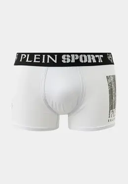 Plein Sport: Белые трусы 