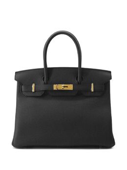 Hermès Pre-Owned: Чёрная сумка 