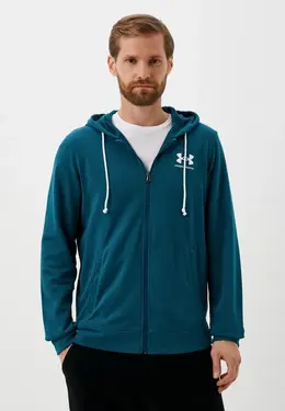 Under Armour: Зелёная толстовка 