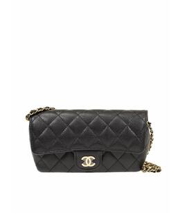 CHANEL: Чёрная сумка 