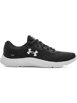 Under Armour: Чёрные кроссовки 