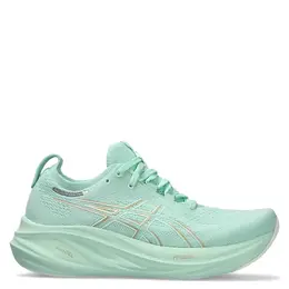 Asics: Зелёные кроссовки  Gel-Nimbus