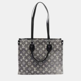 Louis Vuitton: Чёрная сумка-шоппер 