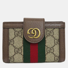 Gucci: Коричневая сумка  Ophidia