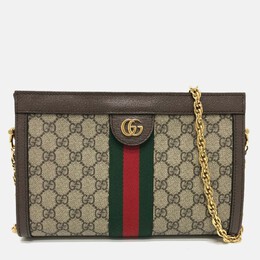 Gucci: Коричневая сумка 