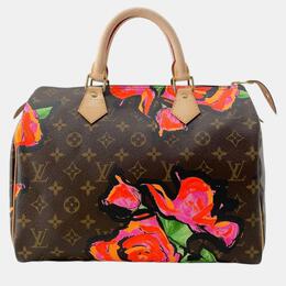 Louis Vuitton: Коричневая сумка  Speedy 30