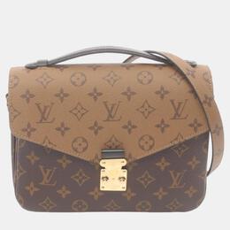 Louis Vuitton: Коричневая сумка  Pochette