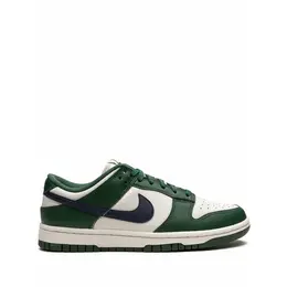 NIKE: Зелёные кроссовки  Dunk Low