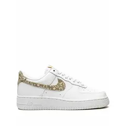 NIKE: Серебристые кроссовки  Air Force 1 Low