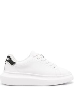 Just Cavalli: Белые кроссовки 