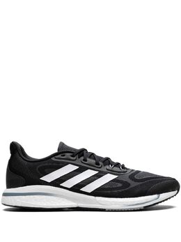 adidas: Чёрные кроссовки  Supernova