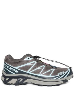 Salomon: Фиолетовые кроссовки 