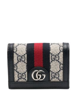 Gucci: Синий кошелёк  Ophidia GG