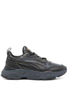 PUMA: Чёрные кроссовки 