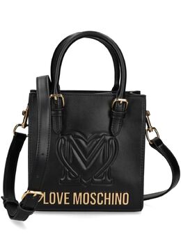 Love Moschino: Чёрная сумка-шоппер 