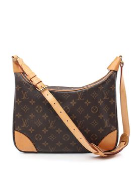 Louis Vuitton Pre-Owned: Коричневая сумка 
