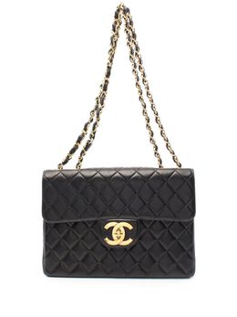 CHANEL Pre-Owned: Чёрная сумка 