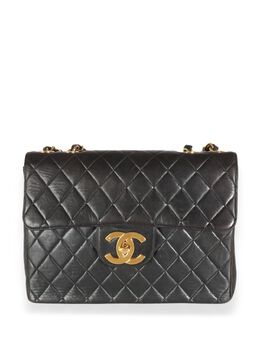 CHANEL Pre-Owned: Чёрная сумка 