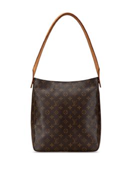 Louis Vuitton Pre-Owned: Коричневая сумка 