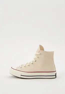 Converse: Бежевые кеды 