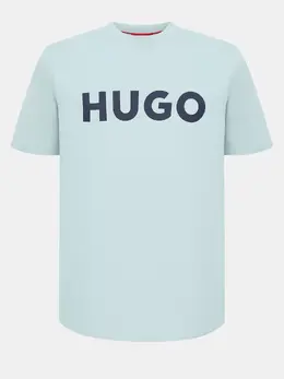 HUGO: Зелёная футболка 