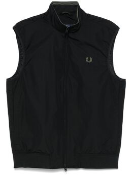 Fred Perry: Чёрный жилет  Brentham