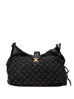 Louis Vuitton Pre-Owned: Чёрная сумка через плечо 