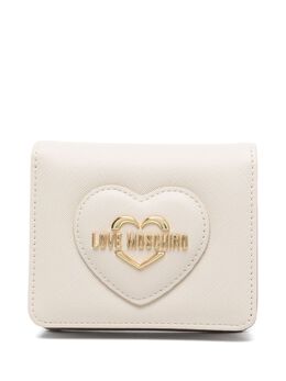 Love Moschino: Бежевый кошелёк 