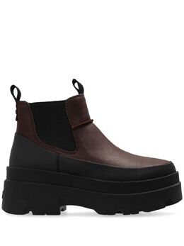 UGG: Коричневые ботинки 