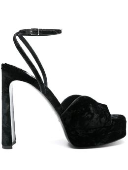 Jimmy Choo: Чёрные сандалии 