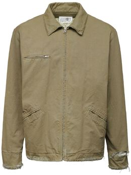 MM6 Maison Margiela: Хлопковая рубашка 