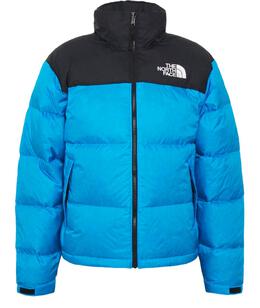 THE NORTH FACE: Голубой пуховик 