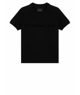 GIVENCHY: Чёрная футболка 