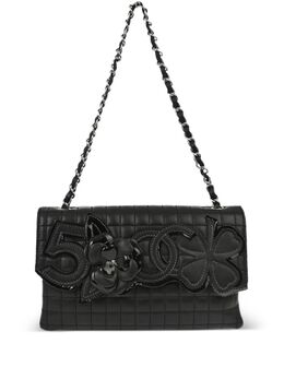 CHANEL Pre-Owned: Чёрная сумка 