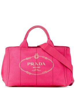 Prada Pre-Owned: Розовая сумка 