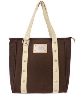 Louis Vuitton Pre-Owned: Коричневая сумка-шоппер 