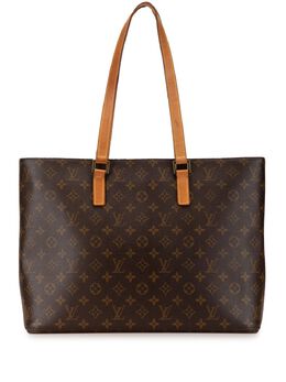 Louis Vuitton Pre-Owned: Коричневая сумка-шоппер 