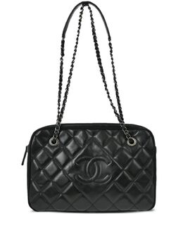 CHANEL Pre-Owned: Чёрная сумка 