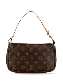 Louis Vuitton Pre-Owned: Коричневая сумка 