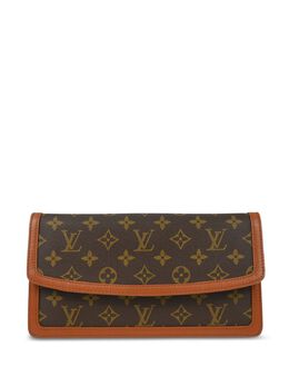 Louis Vuitton Pre-Owned: Коричневый клатч 